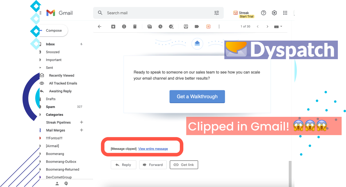 Dyspatch is not a real email builder tool